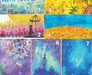ポストカードお譲りします ”まいにち”をカラフルに！　気軽に飾れるアート イメージ1