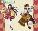 しっかり使える！あなたの分身「立ち絵」制作します 動画配信、資料作成、自作グッズの素材にも！ イメージ4
