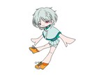 CS用の立ち絵(デフォルメ寄り絵柄)を描きます 〜創作オタクが貴方の創作活動の手助けに〜 イメージ4