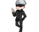 かわいい！デフォルメキャラ描きます シンプルでムニムニしたかわいいキャラを描きます！ イメージ3