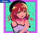 ポップなイラスト描きます カラフルでポップなイラスト　動画やアイコンに イメージ7