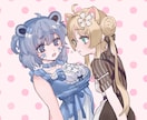 格安でかわいいイラスト・アイコン描きます その子らしさ、ぎゅっと詰め込みます。 イメージ2