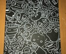 同じ絵が描けないので違う絵が届きます 全て一点限りとなっています。写真とは違う絵が届きます イメージ8