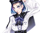 一枚絵やキャラデザお受けします あなたの考える可愛い女性やカッコいい女性を形にします イメージ5