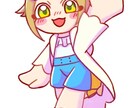 明るくて可愛いSNSアイコン制作します デフォルメ可/男女どちらでもOK！ イメージ4