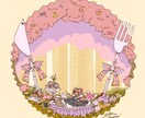 自然豊かな動物たちの日常をテーマに描きます 細かく描かれた温かいキャラクターの日常を描きます イメージ2