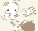 ゆるっとかわいいどうぶつのイラストを描きます ゆるふわでかわいいイラストをお求めの方へ イメージ7