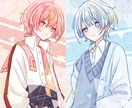 商業利用可能！ご希望に沿ったイラスト制作します ヘッダー、動画サムネ、アイコン、キャラデザなど承ります！ イメージ3