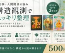職場の人間関係や仕事の迷いを構造観測で整理します 感情論ではなくカード3枚の構造観測で立体的に可視化 イメージ4