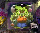 ポップなドット絵の作成承ります ドット絵でキャラクター、一枚絵、ロゴなどを作成いたします！ イメージ3