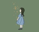 シンプルでゆるいイラストを作成します 商用利用可！　アイコン、カットイラストにいかがでしょうか？ イメージ5