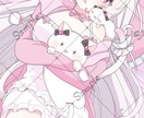 イラスト描きます snsアイコンや歌ってみたなどの幅広いイラストを描きます イメージ3