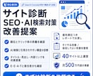 サイト診断、SEOとAI検索対策の改善提案します 順位は落ちてないのにアクセスが減った、という方へ イメージ1