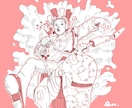 MV•ジャケットイラスト描きます 独特なタッチで世界観を創り出します イメージ2