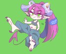 あなたのオリキャラのイラスト描きます イメージさえあれば文章のみからでもOKです イメージ3