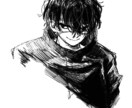 基本的にモノクロイラストを描きます 私の絵を欲しいと言ってくれる方が現れますように。 イメージ3
