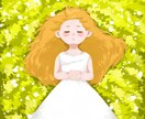 商用無料！ゆるふわ可愛いファンタジー少女を描きます 夢みたいな、ふわっと優しい女の子を✧ イメージ1