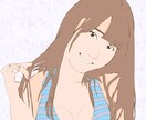 写真からイラスト風似顔絵アイコン描きます アイコンを変えて気分転換したい時などにご利用ください。 イメージ2