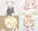 ふんわりかわいいアイコン描きます アイコンやサムネイル、動画素材などにオススメ！ イメージ4