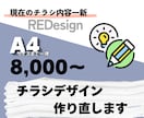 コンセプト変更！チラシを一から作り直します 歴10年の現役デザイナーがあなたの理想をサポート！ イメージ1