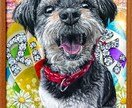 愛犬・愛猫との思い出となる1枚を描きます お部屋に飾りたい方にオススメです！家族や友人へプレゼントにも イメージ8