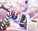 短納期可能！あなたの「描いてほしい」を形にします ミニキャラ、アイコン、スチル、一枚絵と幅広く対応します！ イメージ8