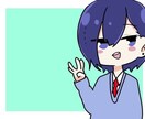 創作の男の子、アイコン描きます 色々な絵柄があり、どれを選んでも値段は変わりません！ イメージ3