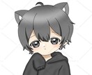 最短即日納品！萌え袖パーカー量産イラスト描きます SNS等のアイコンなどの使用可！ イメージ1