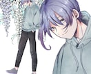 TRPGの立ち絵お描きします イメージや参考資料からオリジナル立ち絵を作成致します！ イメージ9