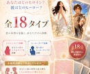 彼の✦恋の主人公タイプ✦診断します 彼はどんな愛し方であなたを想う？診断カード付⋆･° イメージ2