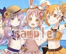 オリジナルキャラクター制作します 動画の挿絵、サムネ、IRIAMなどの配信用立ち絵などに！ イメージ9