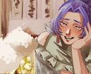 修正無料&無制限　美麗作画のイラストをお届けします 安値で魅力的な厚塗り風イラストを描きます。 イメージ2