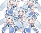 使いやすい立ち絵イラスト製作致します 特徴的なデザインが欲しい方向け イメージ1