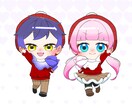 かわいい魅力upなミニキャラ描きます 【5名様限定価格】VTuber、SNS、配信やグッズ等◎ イメージ9