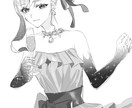 白黒イラストやアニメの原画風イラストを描きます 安価で丁寧に仕上げます！ご気軽にご相談ください イメージ4