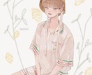 透明感のあるアイコン・1枚絵・立ち絵描きます 儚く可愛い世界観が得意です。差をつけたい方にオススメです。 イメージ3