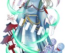 イラストお描きします 和風中華風のイラストが得意です✨ イメージ8