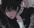 かっこいい男の子のSNSアイコン制作します 配信用や各種SNSのアイコンなどに！ イメージ3