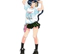 最短納期一週間！かわいいアニメ風イラスト描きます 立ち絵や衣装提案もお任せ！即戦力のアニメ系イラスト イメージ7