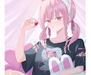 繊細で透明感のある可愛いイラストを制作します 目を引くsns映えした女の子をお描きします。 イメージ3