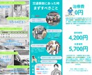 ビジネス向け/チラシ・フライヤー作成します ご要望に応じてラフ案３枚提供【無料修正３回まで】 イメージ6