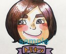 貴方のSNS用のアイコンを色鉛筆で描きます 柔らかい色合いの色鉛筆のアイコンはいかがですか？ イメージ2