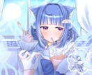 SNSアイコン・動画サムネ・立ち絵を描きます ふわふわとした色彩で可愛くちょっと大人可愛いを描きます！ イメージ5