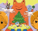 メルヘン風イラスト制作します メルヘンチック/かわいい/不思議 をお探しの方 イメージ2