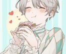 SNSアイコンイラスト【ペア画も!!】承ります かっこよくてかわいいアイコンを描きます！！ イメージ2