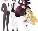ゲーム、TRPGの立ち絵お描きします かわいい女の子、綺麗な女の子を描くのが得意です！ イメージ3