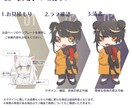 もちっとかわいくてかっこいいミニキャラを制作します アイコンや立ち絵などお気軽にご相談ください！ イメージ4