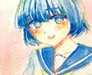 アナログ透明水彩絵描きます 自分だけが使える絵が欲しい方、オリキャラを形にしたい方必見！ イメージ8