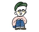 キャッチーなポートレート描きます くっきりポップなイラストで印象的に！ イメージ4