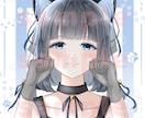 SNSアイコン､イラスト制作承ります 透明感のある、可愛いイラストをお描きします イメージ2